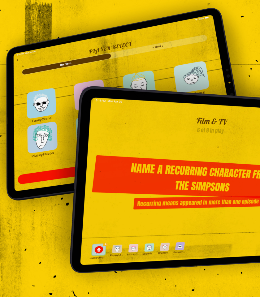 Pop Quiz Knockout app screenshot